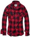 Langarmhemd BRANDIT "Brandit Damen Amy Flanell Shirt GIRLS", Damen, Gr. S,