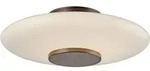 NEUHAUS PURE LED Deckenleuchte "PURE Vitrum", schwarz, metal braun, 1, &Oslash; 22cm H:
