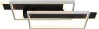 GLOBO LIGHTING LED Deckenleuchte "FINNLEY", schwarz (schwarz matt), 1 Stk., Leuchten,