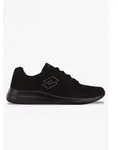 Sneaker LOTTO, Herren, Gr. 48, schwarz (schwarz, grau), Kunstfaser, Synthetik,