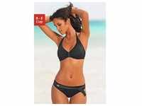 Bügel-Bikini BUFFALO Gr. 36, Cup E, schwarz Damen Bikini-Sets Ocean Blue Bestseller