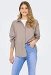 ONLY Hemdbluse "ONLZAZIMA L/S LOOSE SHIRT WVN NOOS"