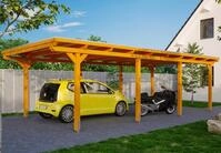 Skanholz Einzelcarport "Emsland" Leimholz 341 cm hellbraun