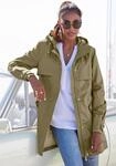 Outdoorjacke FRENCH CONNECTION, Damen, Gr. XS (32/34), gr&uuml;n (khaki), Web,