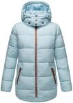 Winterjacke NAVAHOO "Wattew&ouml;lkchen", Damen, Gr. XS (34), blau (babyblau),