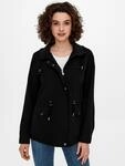 ONLY Parka "ONLNEWSTARLINE SPRING JACKET CC OTW" mit Kapuze mit durchgehendem und