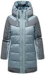 Navahoo Steppjacke "Samtk&auml;tzchen" mit Kapuze Modischer, gesteppter Damen Winter