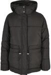 Winterjacke URBAN CLASSICS "Urban Classics Damen Ladies Waisted Puffer Jacket",