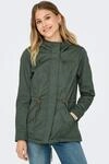 ONLY Parka "ONLLORCA CANVAS PARKA CC OTW" mit Kapuze mit Kapuze