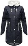 Kurzmantel NAVAHOO "Xankaa", Damen, Gr. S (36), blau (navy), Obermaterial: 100%