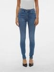 Vero Moda Skinny-fit-Jeans "VMFLASH MR SKINNY JEANS LI347 NOOS" Baumwollmischung mit