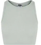 Muskelshirt URBAN CLASSICS "Urban Classics Damen Ladies Cropped Rib Top",...