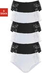 petite fleur H&uuml;ftslip 6er-Pack, aus elastischer Baumwoll-Qualit&auml;t