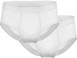 Slip AMMANN "2er Pack Slip mit Eingriff Day Classic / Doppelpack", Herren, Gr. 5,
