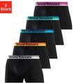 Bruno Banani Boxer "Boxershorts f&uuml;r Herren" Packung, 5 Stk. mit Streifen Logo