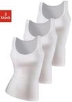 Unterhemd, Damen, Gr. 40/42, N-Gr, wei&szlig;, Single Jersey, Obermaterial: 95%...