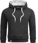 Kapuzenpullover ALESSANDRO SALVARINI "ASBeeno", Herren, Gr. S (48), schwarz,