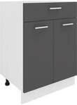 VCM Unterschrank "K&uuml;chenschrank B 60 cm Unterschrank Schublade Esilo" 1 Stk. tlg.