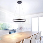 LED Pendelleuchte "Q-VITO", anthrazit, 1, &Oslash; 59cm, 1 Stk., NEUHAUS Q SMART HOME