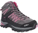 Wanderschuh CMP "RIGEL MID WMN WP TREKKING SHOES", Damen, Gr. 38, pink (terra,
