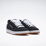Sneaker REEBOK CLASSIC "CLUB C BULC CLN", Damen, Gr. 39, schwarz-wei&szlig;