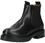Stiefelette PAVEMENT "Pavement Stiefelette Leder/Textil", Damen, Gr. 38, schwarz,
