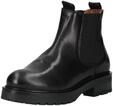 Stiefelette PAVEMENT "Pavement Stiefelette Leder/Textil", Damen, Gr. 38, schwarz,