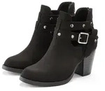 Cowboy Stiefelette LASCANA, Damen, Gr. 36, schwarz, Obermaterial: 100%