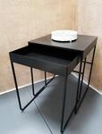 HAKU Beistelltisch "Sofatisch, Wohnzimmertisch" Set, 2er Set, 2 Stk. tlg....