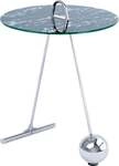 Kayoom Beistelltisch "Pendulum 525, mit runder Tischplatte" 1 Stk. tlg. Marmoroptik,