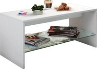 VCM Couchtisch "Holz Sofatisch Couchtisch Glas Wisal" 1 Stk. tlg.