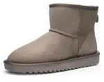 Schlupfboots ARA "Alaska Classic Short", Damen, Gr. 42, grau (light, grau classic