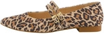 Riemchenballerina PAUL GREEN "Paul Green Ballerinas Leder", Damen, Gr. 36, braun