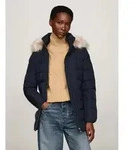 Steppjacke TOMMY HILFIGER, Damen, Gr. XS (34), blau (desert sky), Obermaterial:...