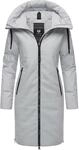 Wintermantel RAGWEAR "Jumana", Damen, Gr. XS (34), grau (ash), Obermaterial: 100%