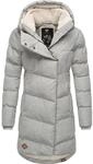 Wintermantel RAGWEAR "Pavla", Damen, Gr. S (36), grau (mittelgrau), Au&szlig;enmaterial: