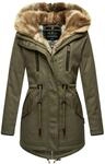 Winterjacke NAVAHOO "Diamond", Damen, Gr. S, gr&uuml;n, Obermaterial: 100% Baumwolle.