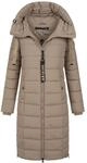 Winterjacke NAVAHOO "Mondmaedchen", Damen, Gr. M, grau (taupe grau), Obermaterial: