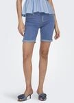 ONLY Jeansshorts "ONLRAIN LIFE MID LONG DNM SHORTS NOOS"