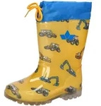 Gummistiefel LICO "Stiefel Power Blinky", Kinder, Gr. 29, gelb, Synthetik, Schuhe