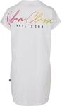 URBAN CLASSICS Shirtkleid "Urban Classics Damen Ladies Rainbow Tee Dress" 1 Stk. tlg.