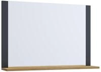 VCM Badspiegel "Badspiegel Wandspiegel Bad Ablage Lendas 55x60 cm"