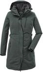 Parka KILLTEC "KOW 165 WMN PRK", Damen, Gr. 36, gr&uuml;n, Obermaterial: 100%
