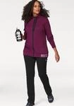 Jogginganzug H.I.S, Damen, Gr. 40, lila (beere), Obermaterial: 50% Baumwolle, 50%