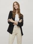 Vila Kurzblazer "VIHER NEW 3/4 BLAZER -NOOS" Materialmix, regular fit