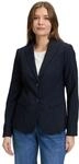 Kurzblazer BETTY BARCLAY "Damen langarm", Damen, Gr. 36, blau (dunkelblau),