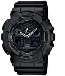 Chronograph CASIO G-SHOCK, schwarz (schwarz, schwarz), Armbanduhren, Herren, Chronograph CASIO G-SHOCK, schwarz (schwarz, schwarz), Armbanduhren, Herren,