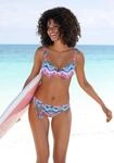 B&uuml;gel-Bikini-Top VENICE BEACH "Face", Damen, Gr. 38, Cup C, blau (blau,...