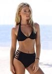 Bench. Highwaist-Bikini-Hose "Perfect" gekreutzte B&auml;nder