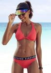 Elbsand B&uuml;gel-Bikini mit kontrastfarbenen Markenschriftz&uuml;gen